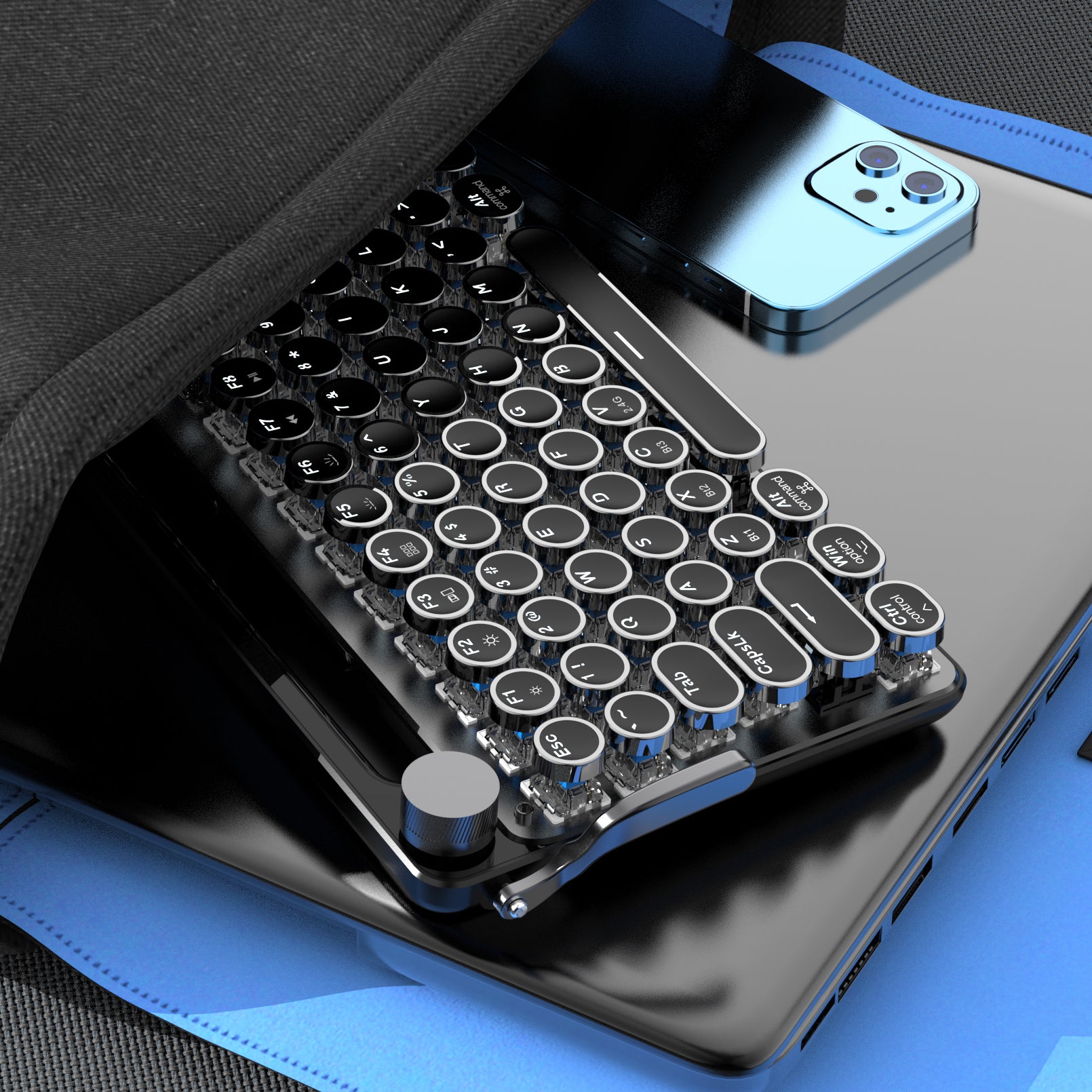 TW1869 Wireless typewriter keyboard