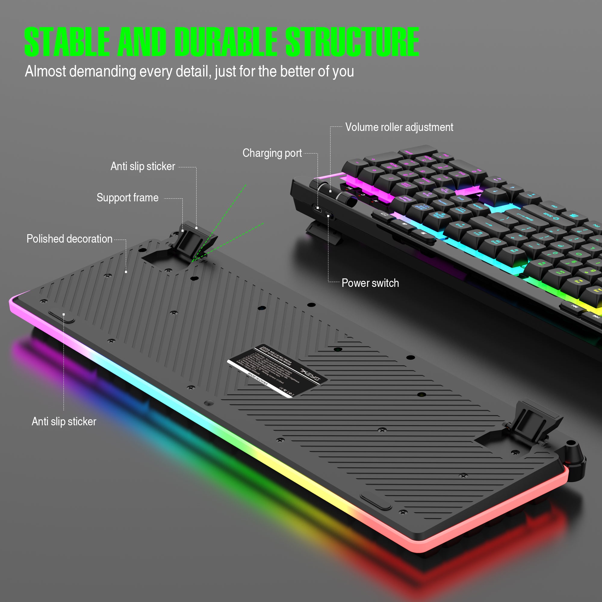 980 Wireless Keyboard and Mouse Combo