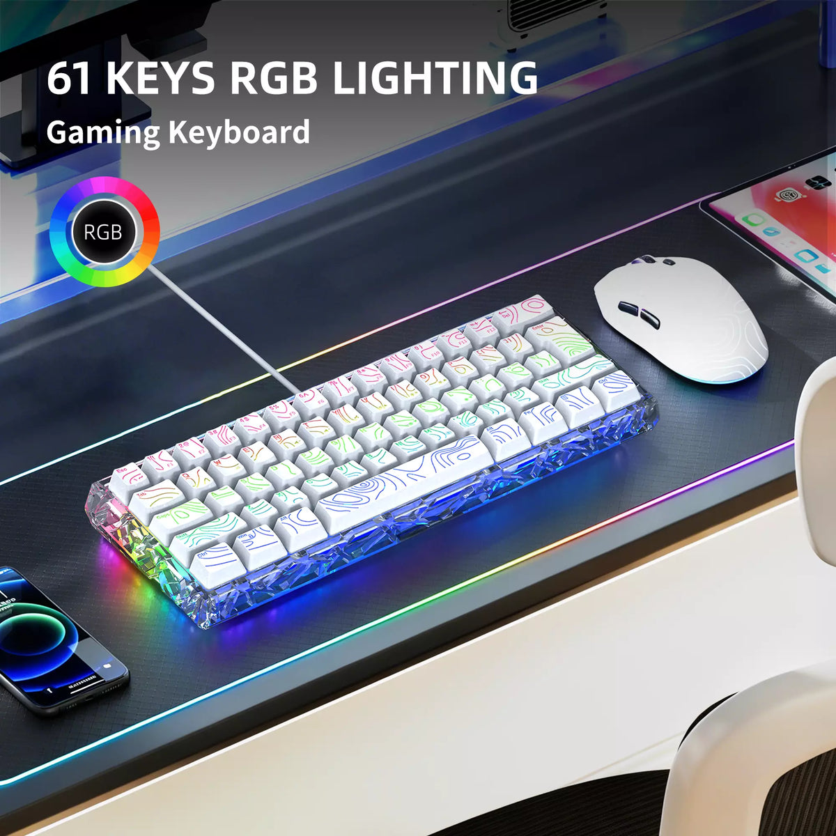 G61 PRO RGB Gaming Keyboard