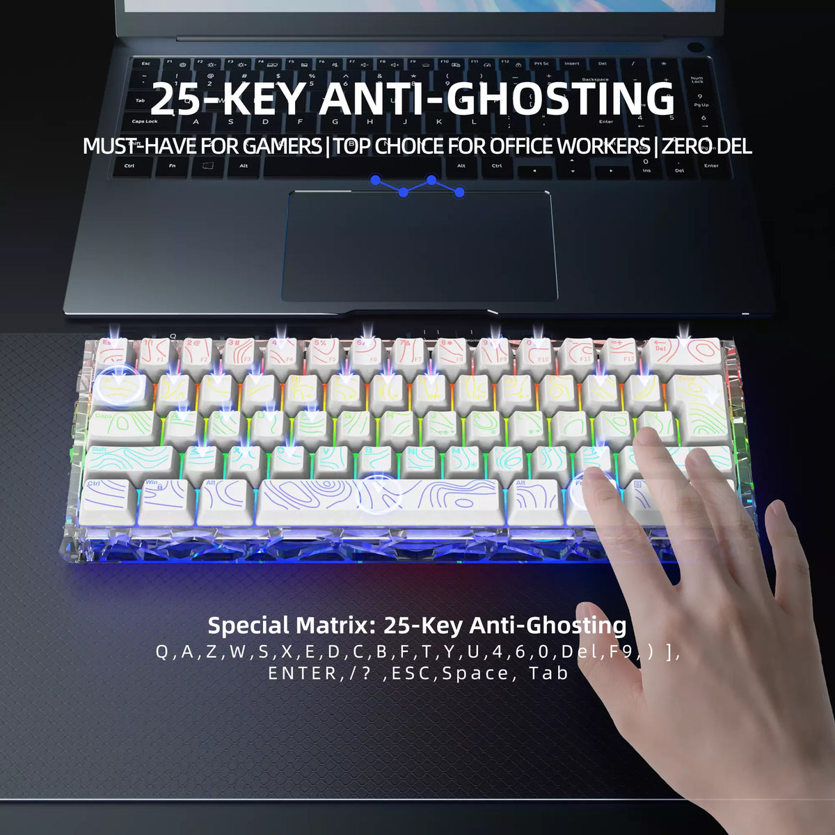 G61 PRO RGB Gaming Keyboard