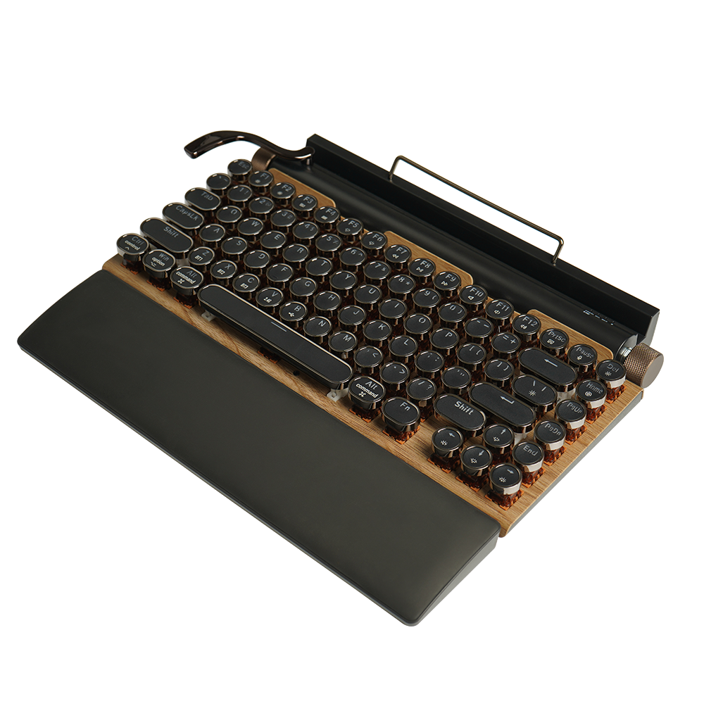 TW1867 Retro typewriter keyboard wood