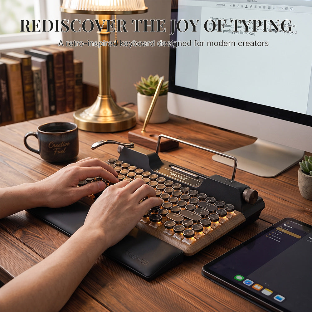 TW1868 Retro Typewriter Keyboard