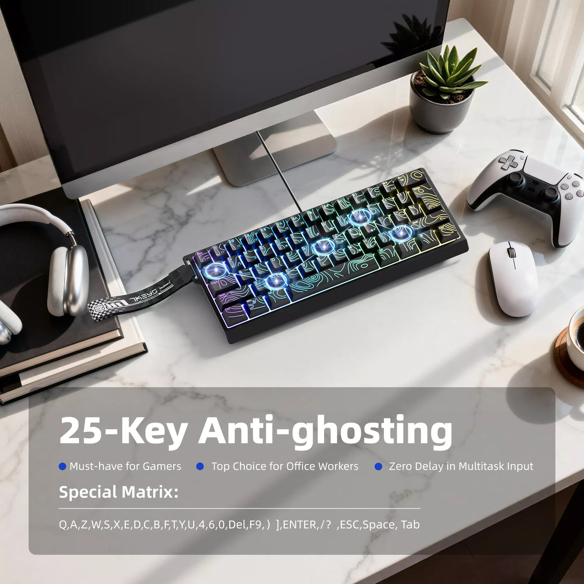 G61-5 RGB Gaming Keyboard