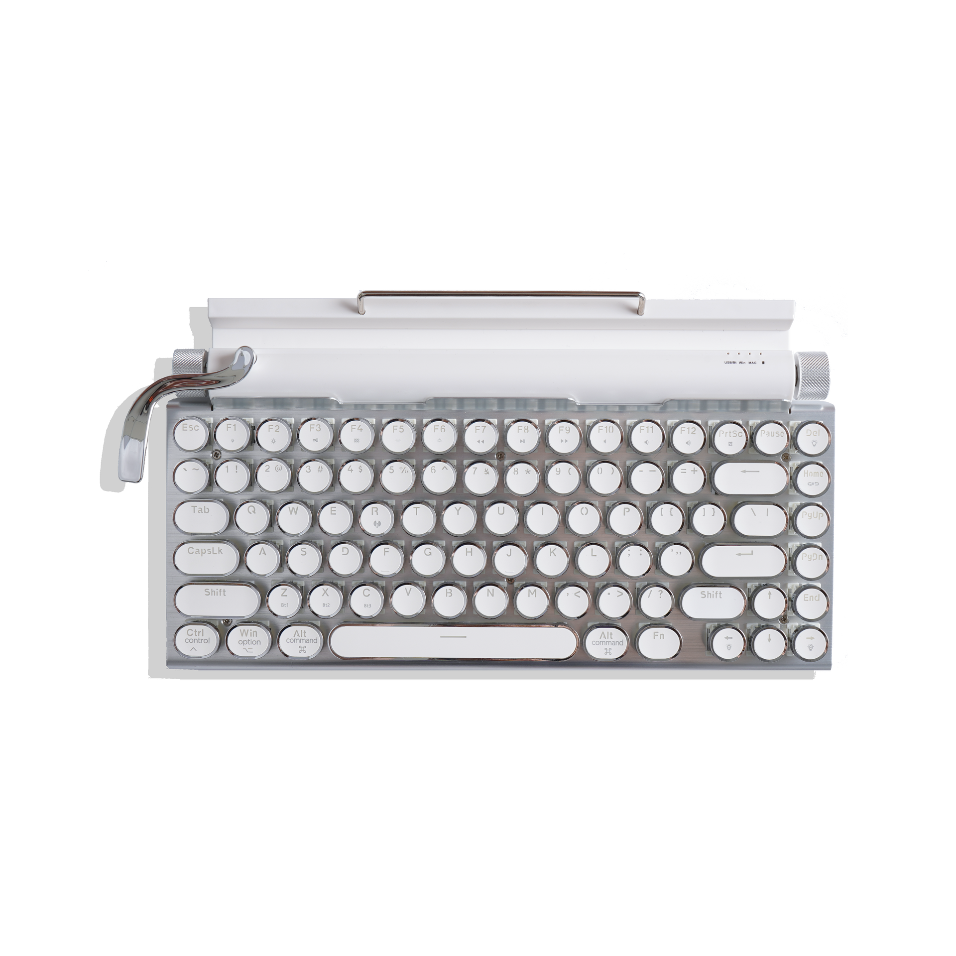 キーボード 7Keys TW1867 Retro typewriter keyboard Amazon.com: 7KEYS Typewriter Keyboard Wireless Retro Style