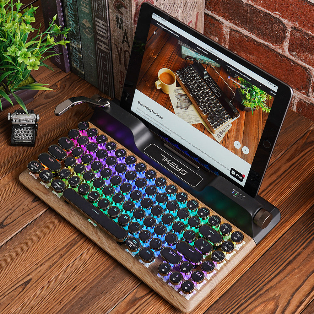 TW1868 Retro Typewriter Keyboard